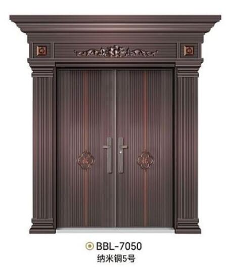 自建房大門(mén)鋅合金卡門(mén)